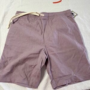 Men's Casual Purple Shorts